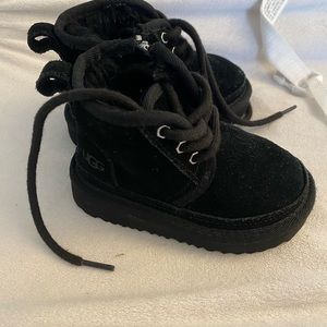 Toddler black uggs